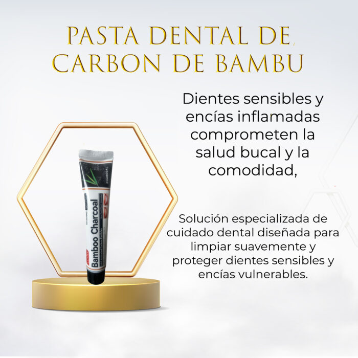 Pasta Dental de Carbón de Bambú  🎁 ¡APROVECHA AHORA! 🎉