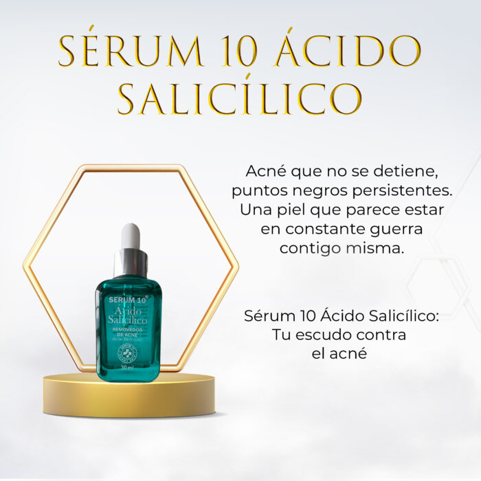 Serum 10 Ácido Salicílico 30 ML Anti-Acné  🎁 ¡APROVECHA AHORA! 🎉