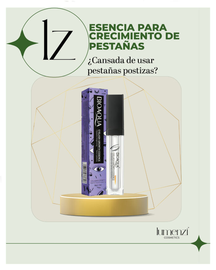 👁️ Sérum de Crecimiento de Pestañas Bioaqua | Densifying Growth Essence | 7ml🚚 🎁¿Pestañas cortas y débiles?